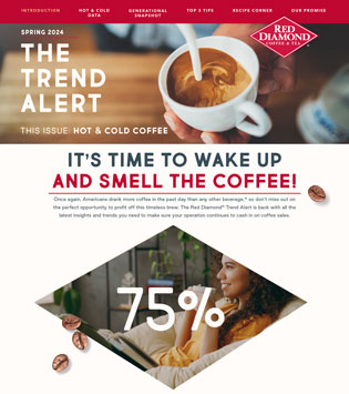 Hot and Cold Coffee and Tea Trends